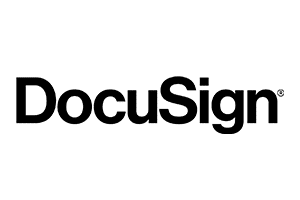 logo of DocuSign which availed of our CRM solution for SaaS companies