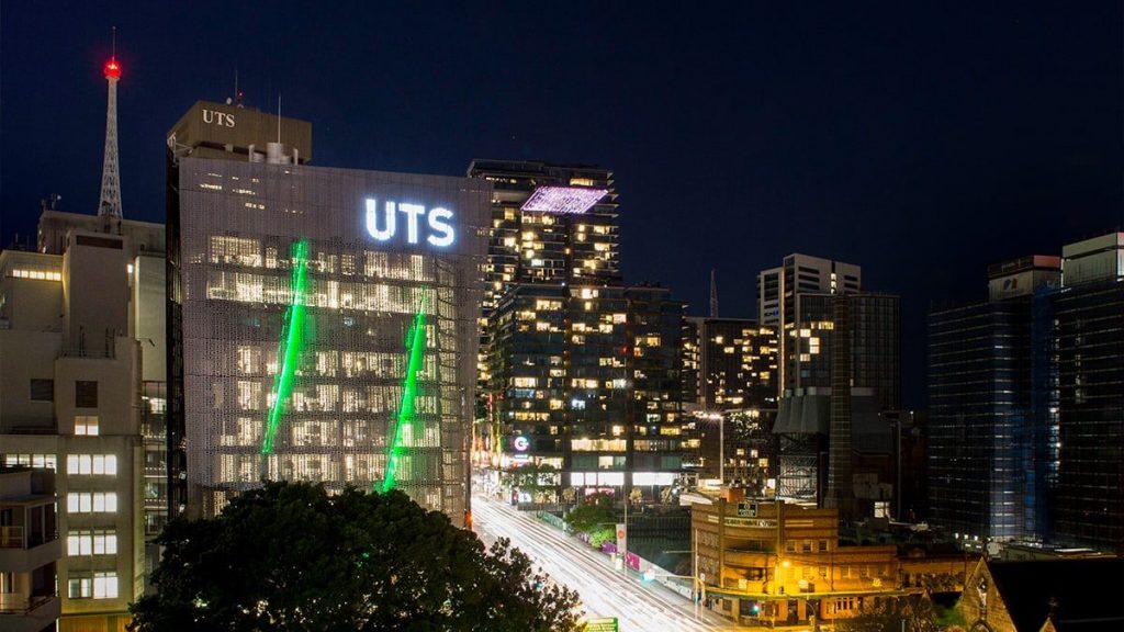 The University of Technology Sydney a night